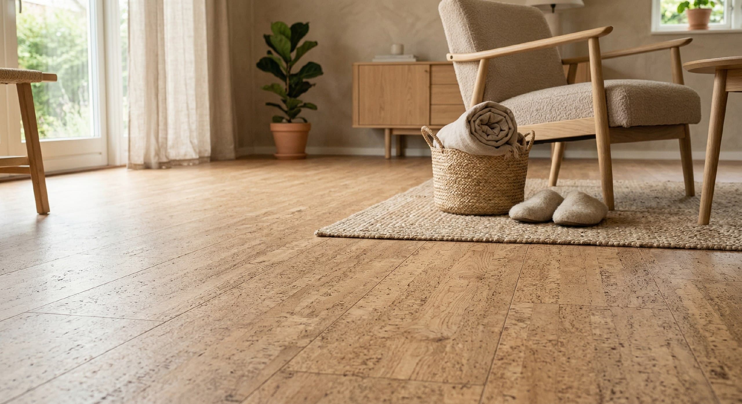 Пробковые полы