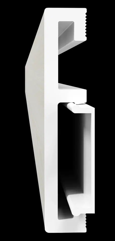 Плинтус ПВХ CronaFloor Foresta Grace 2000×70х13 Дуб Беленый FG 001