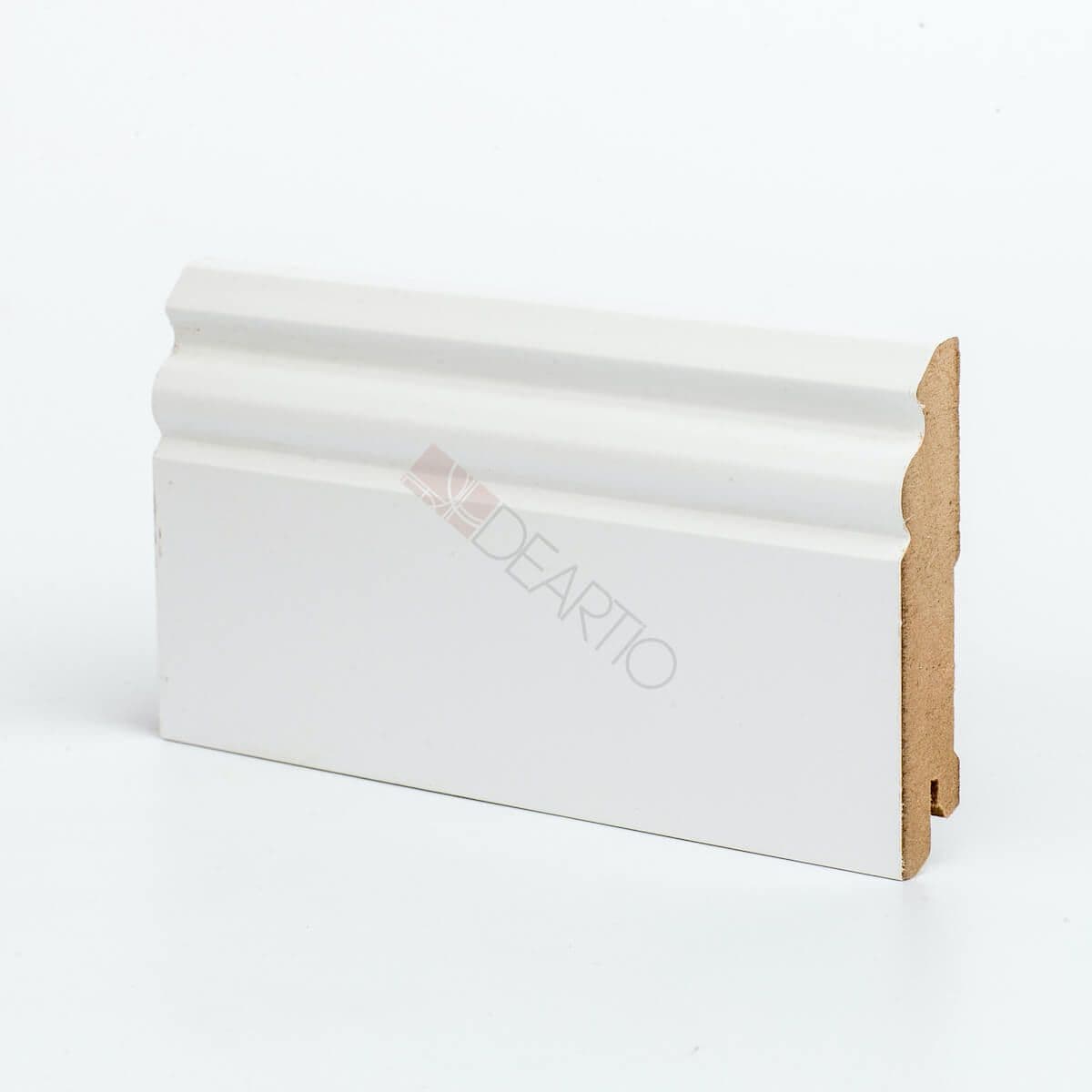 Плинтус МДФ Deartio U105-100 Белый 100х16х2050