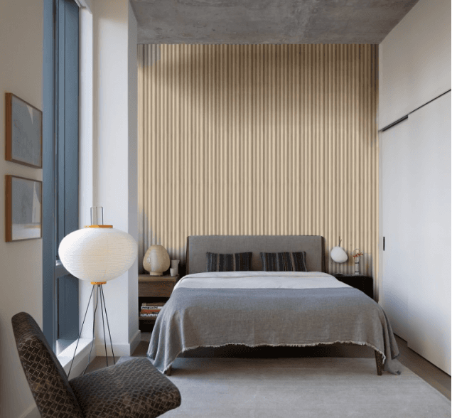 Панель реечная ПВХ Wood Lab Legno Лиственница Крем