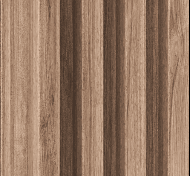 Панель реечная ПВХ Wood Lab Legno Орех пекан сливочный