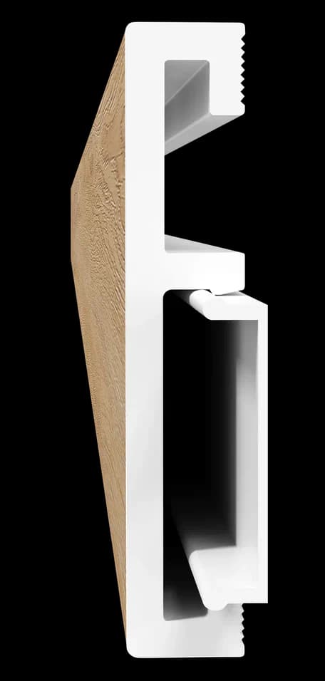 Плинтус ПВХ CronaFloor Foresta Grace 2000×70х13 Дуб Монтара FG 006